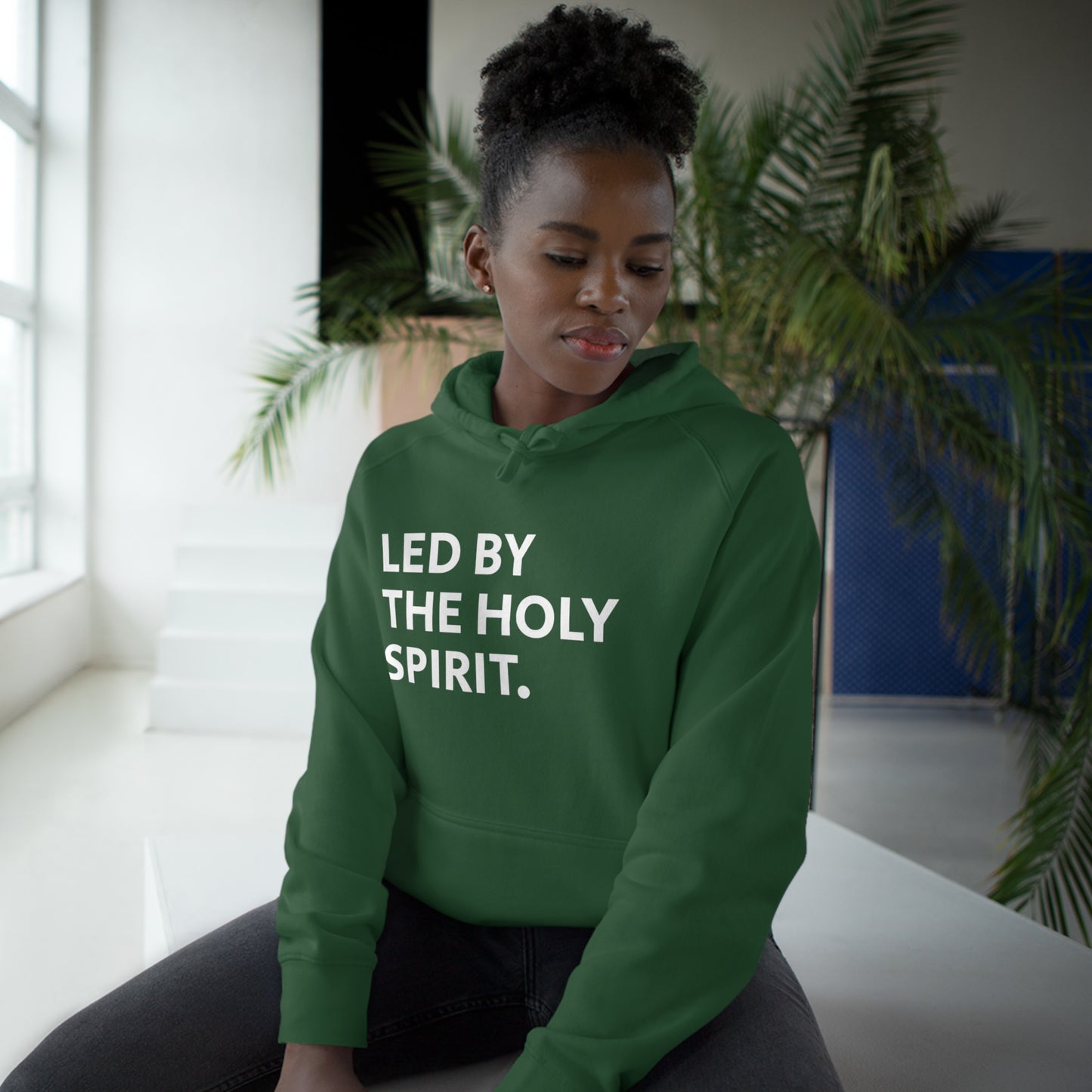 Led By The Holy Spirit Christian Hoodie for Men and Women Kadosh Living