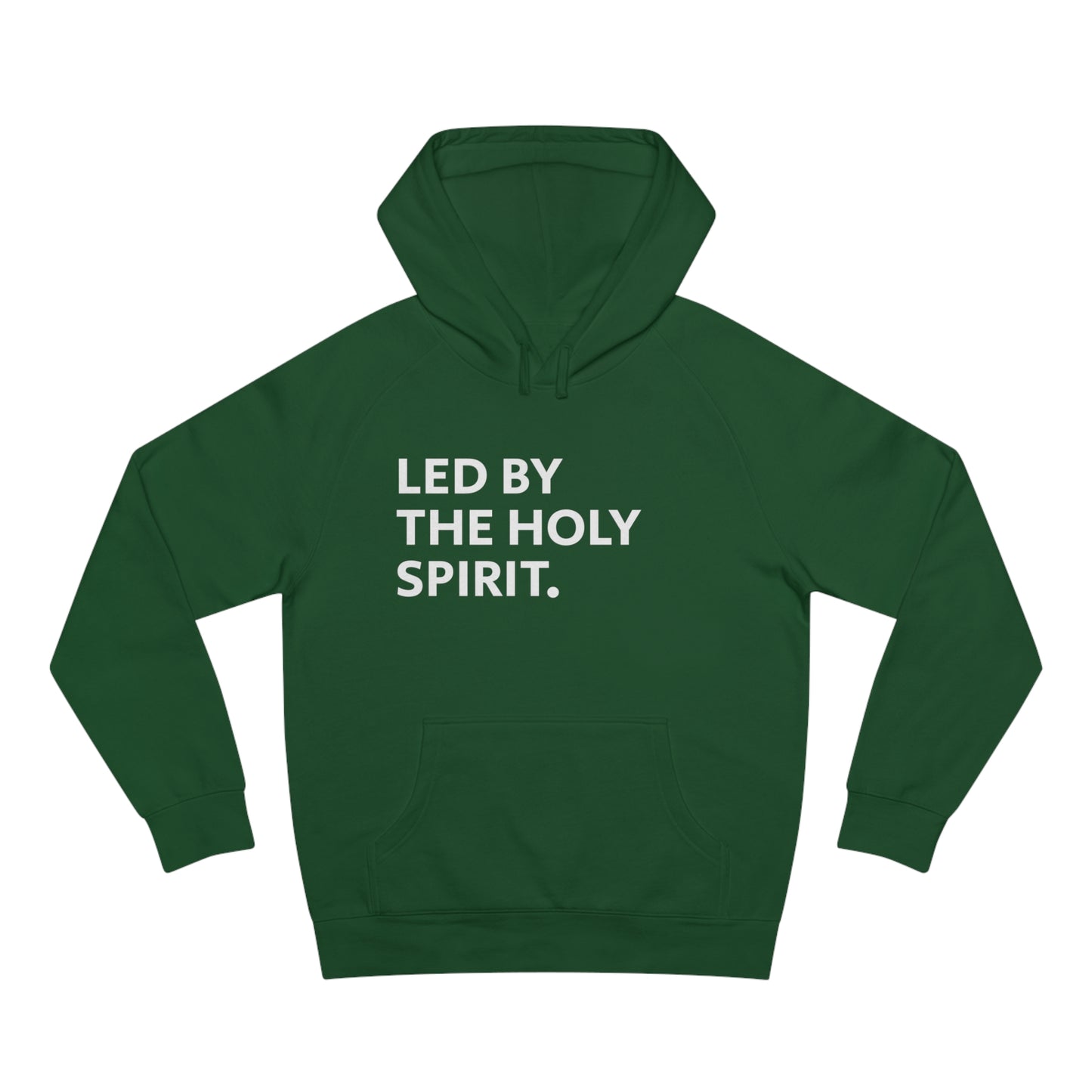 Led By The Holy Spirit Christian Hoodie for Men and Women Kadosh Living