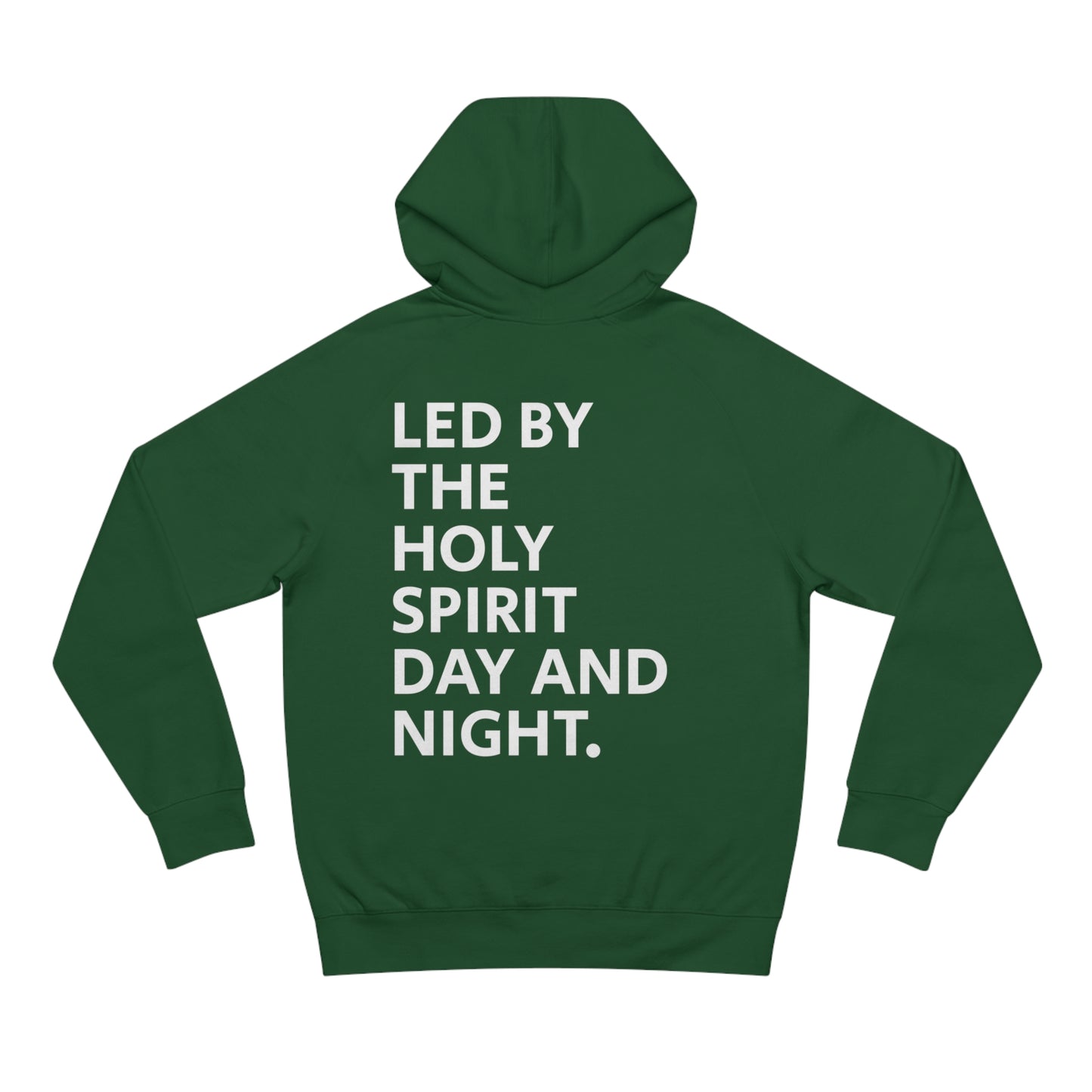 Led By The Holy Spirit Christian Hoodie for Men and Women Kadosh Living