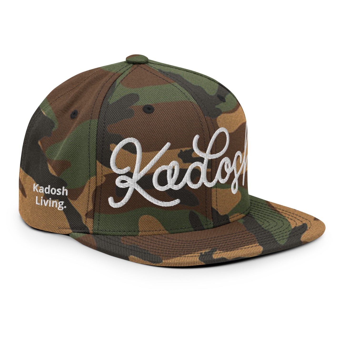 Kadosh, The Hebrew Word For Holy. Christian Snapback Hat