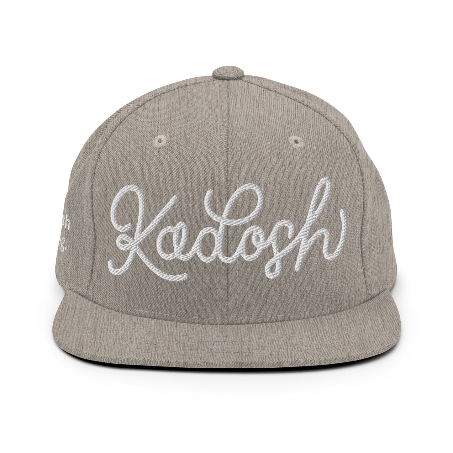 Kadosh, The Hebrew Word For Holy. Christian Snapback Hat