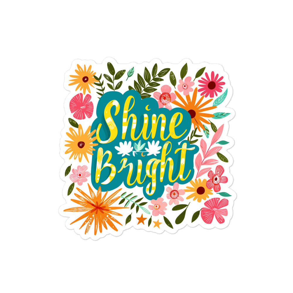 Shine Bright Christian Inspirational Sticker Kadosh Life