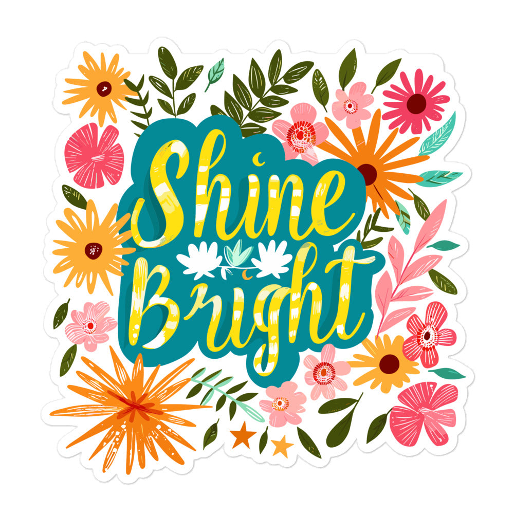 Shine Bright Christian Inspirational Sticker Kadosh Life