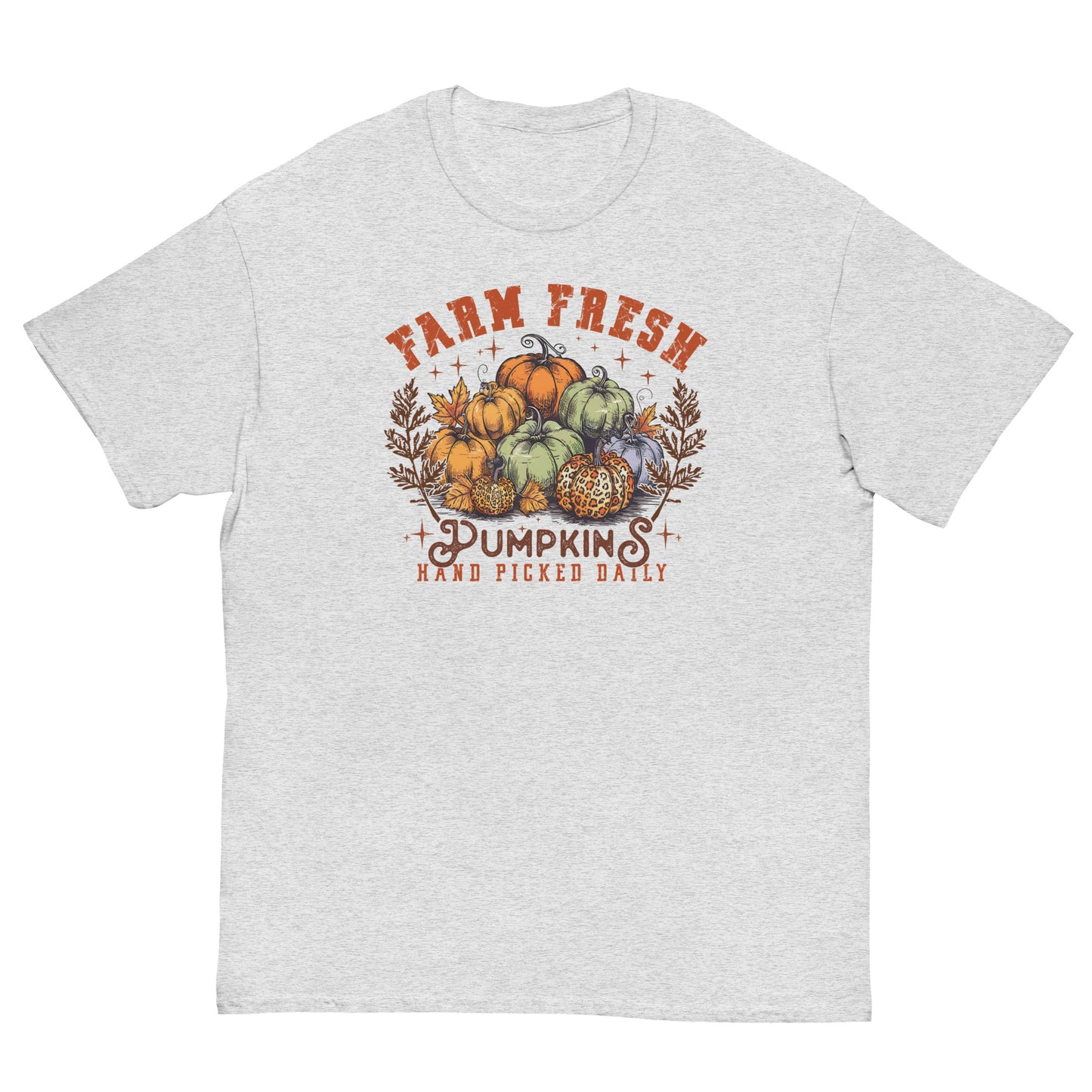 Farm Fresh Pumpkins Fall Thanksgiving Women's T-Shirt Kadosh Life