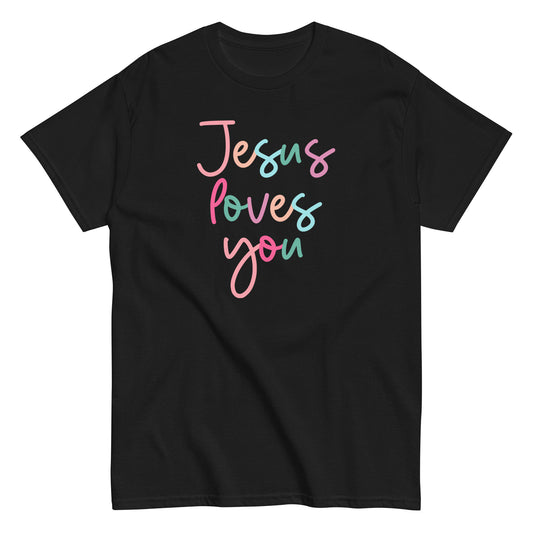 Jesus Loves You Women's Christian T-Shirt Kadosh Life