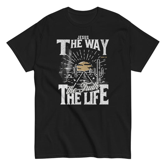 Jesus The Way The Truth The Life Christian T-Shirt Kadosh Life