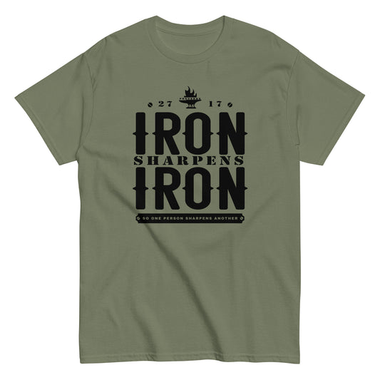 Iron Sharpens Iron Christian T-Shirt Kadosh Life