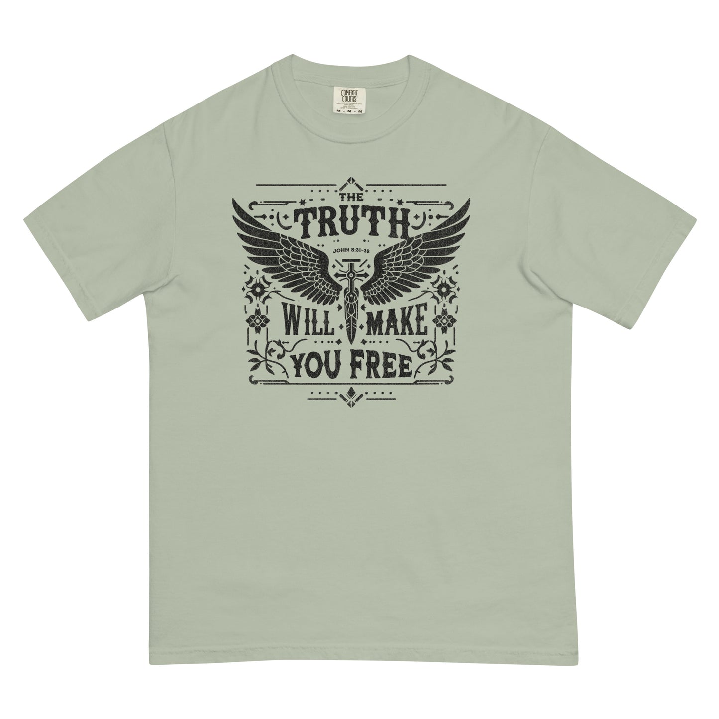 The Truth Will Make You Free John 18:31-32 Women's Christian T-Shirt Kadosh Life