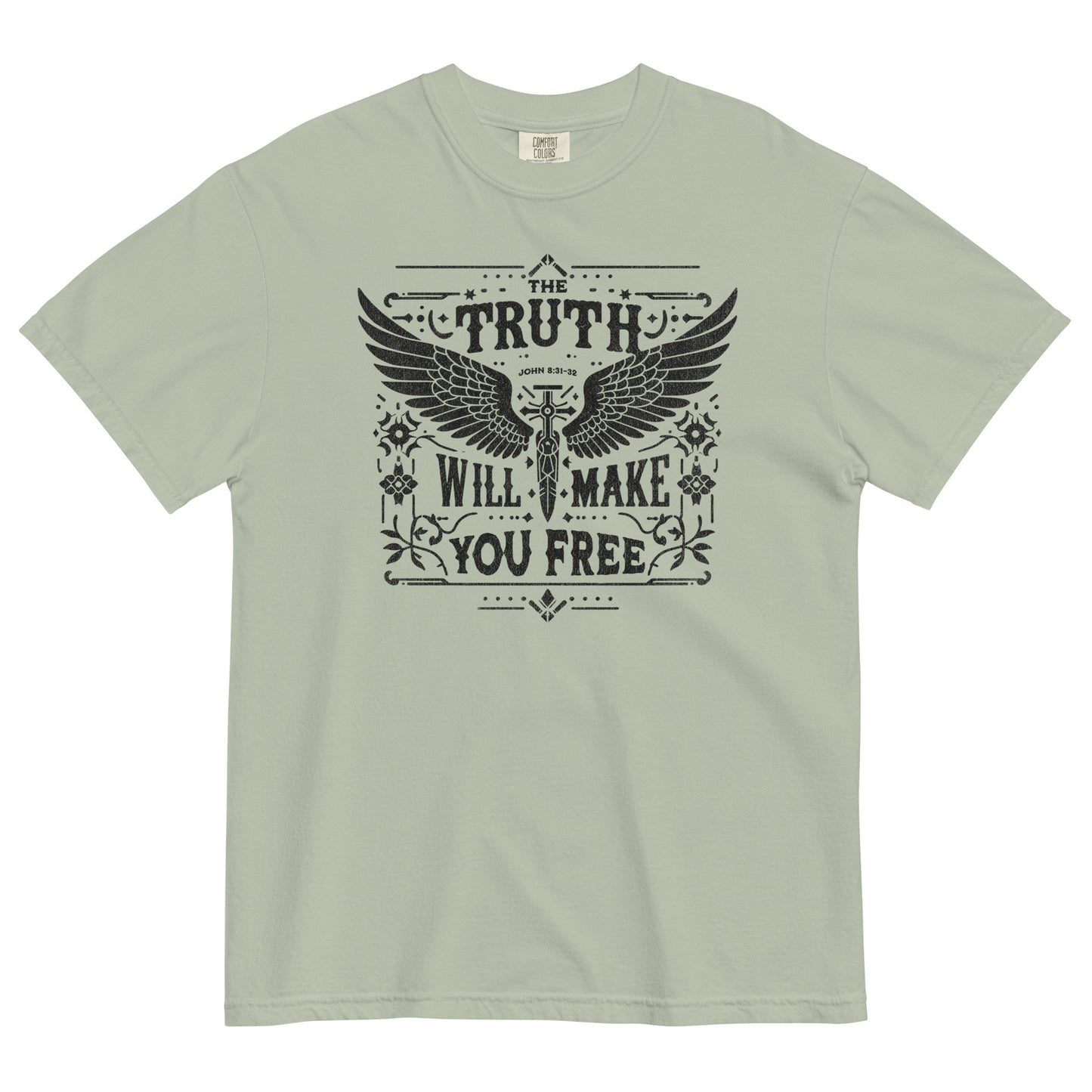 The Truth Will Make You Free John 18:31-32 Women's Christian T-Shirt Kadosh Life