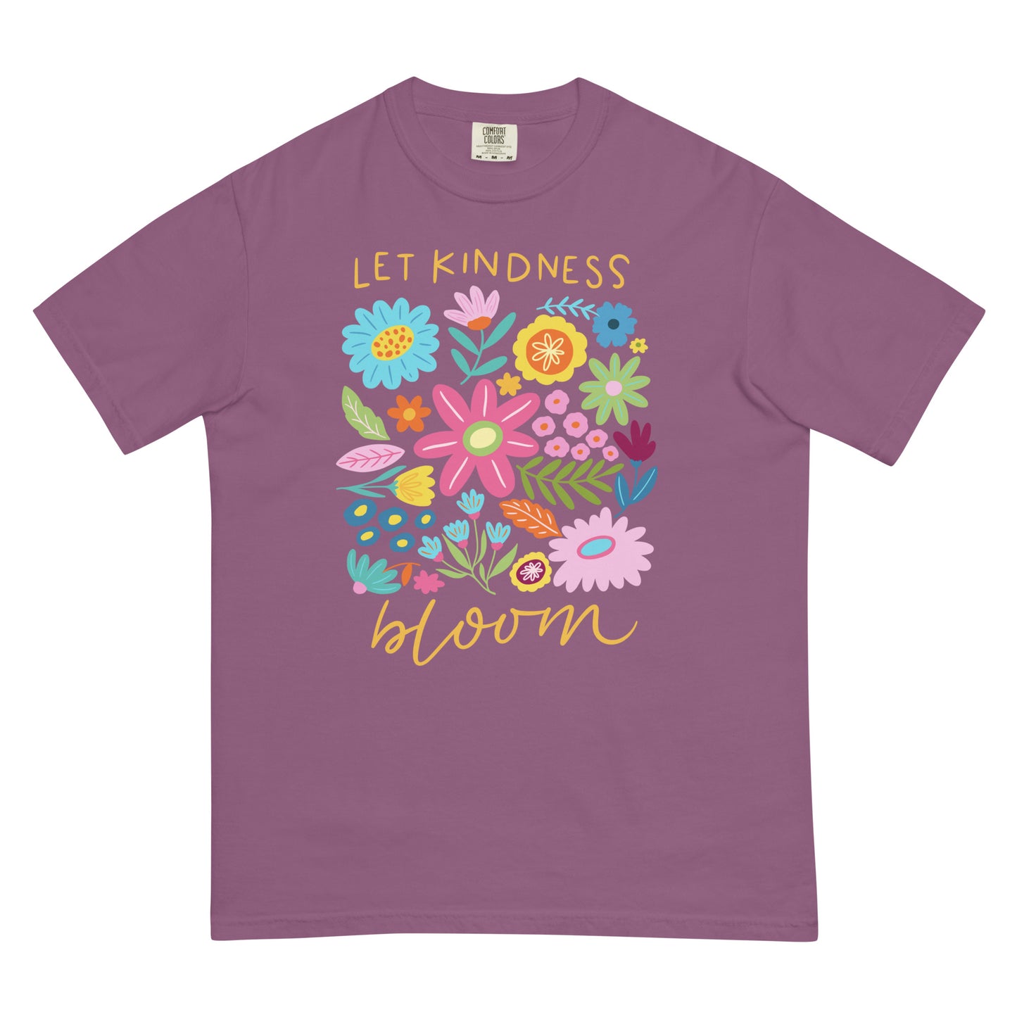 Let Kindness Bloom Christian Inspirational T-Shirt Kadosh Life