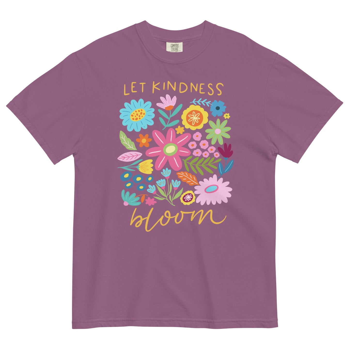 Let Kindness Bloom Christian Inspirational T-Shirt Kadosh Life