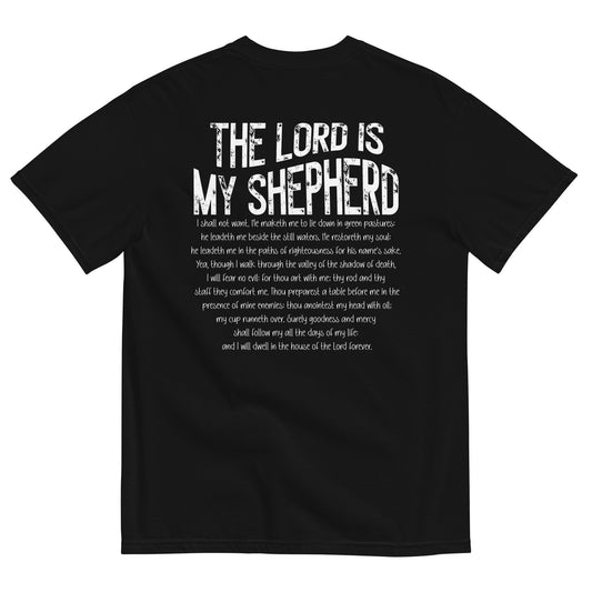 Psalm 23 The Lord Is My Shepherd Women's Christian T-Shirt white Kadosh Life