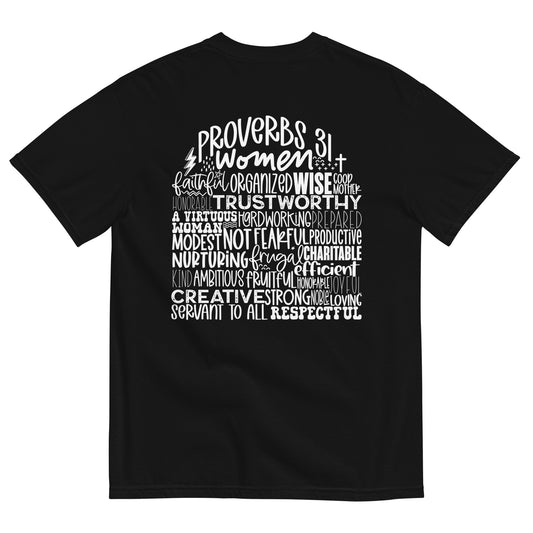 Proverbs 31 Women Christian T-Shirt Kadosh Life