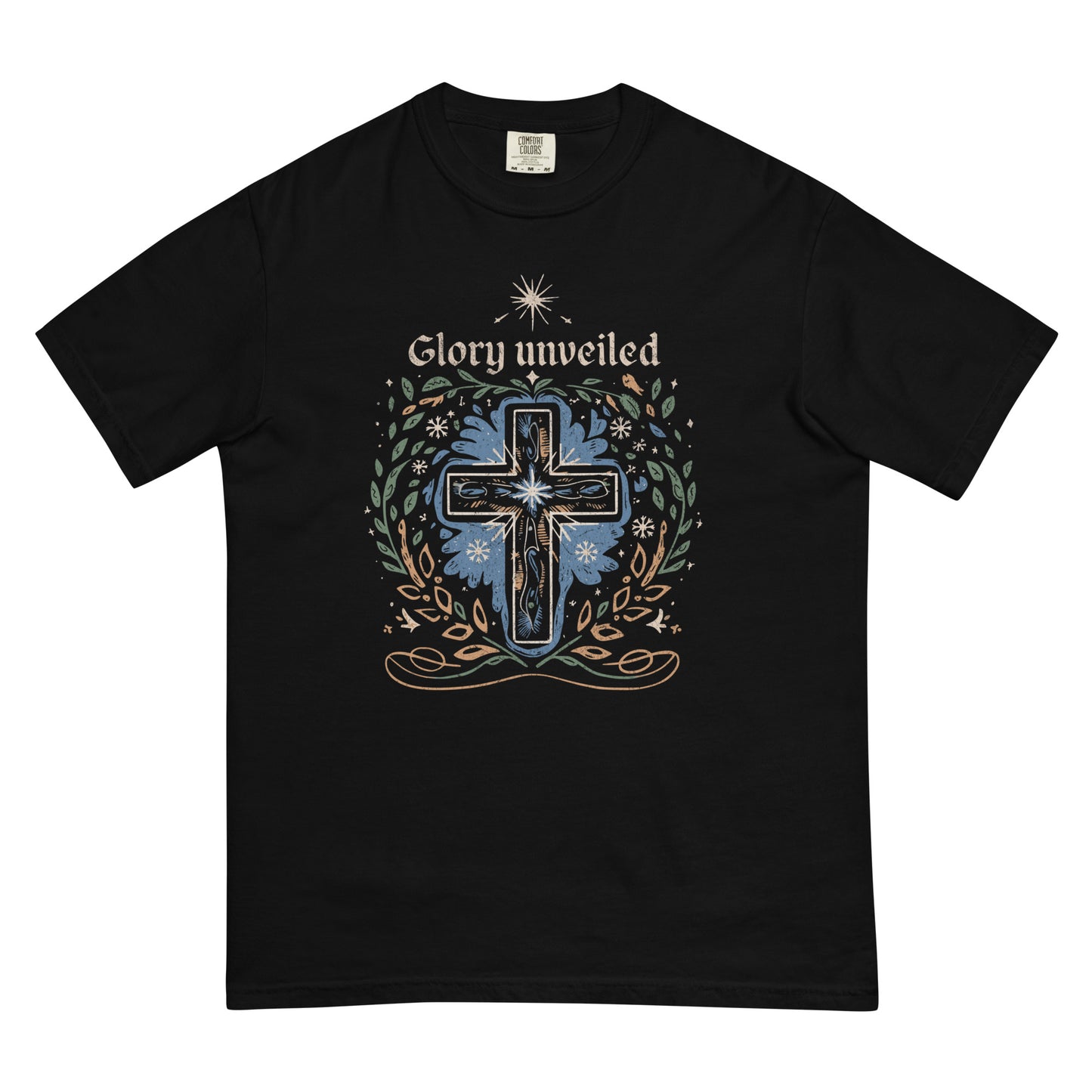 Christmas Christian T-Shirt For Women Glory Unveiled Kadosh Life