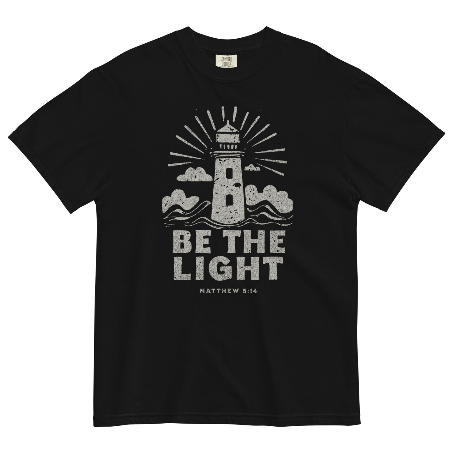 Be The Light Matthew 5:14 Men and Women's Christian T-Shirt Kadosh Life