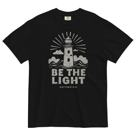 Be The Light Matthew 5:14 Men and Women's Christian T-Shirt Kadosh Life