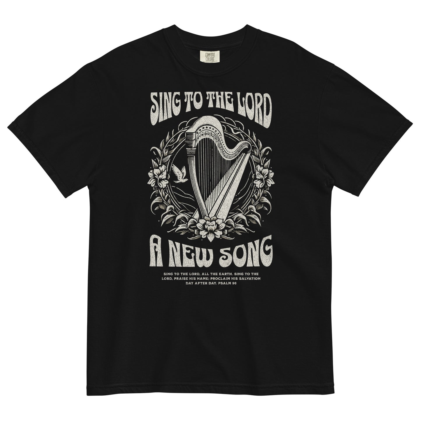 Sing to the Lord a New Song Women's Christian T-Shirt Kadosh Life