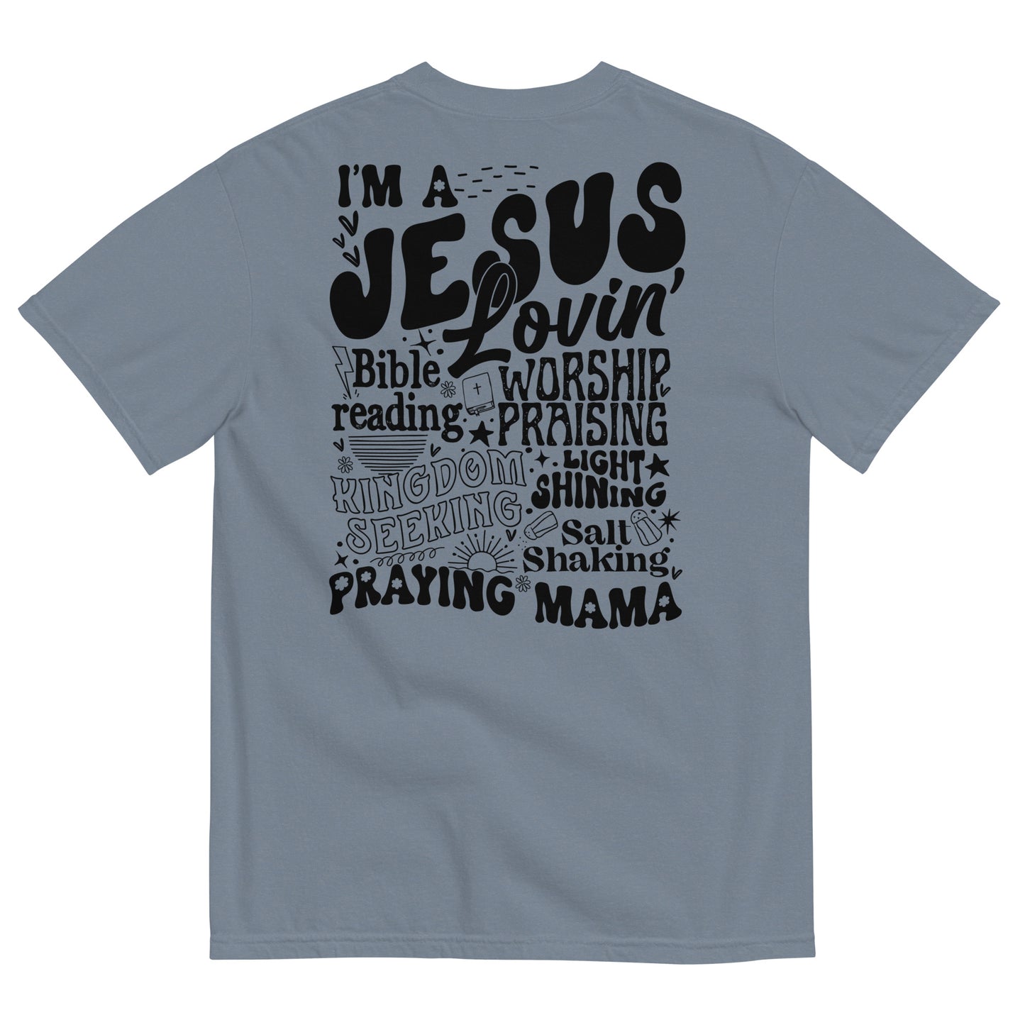 I'm a Jesus Lovin' Praying Mama Women's Christian T-Shirt Kadosh Life