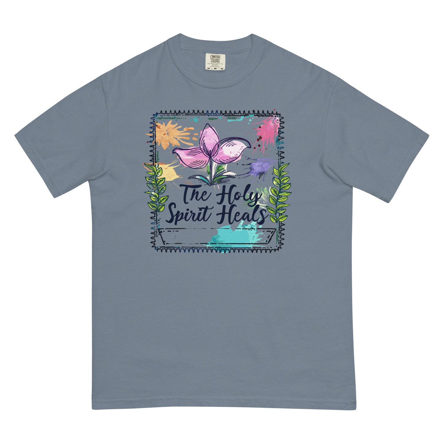 The Holy Spirit Heals Women's Christian T-Shirt Kadosh Life