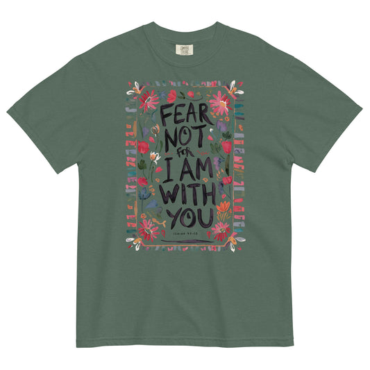 Fear Not For I Am With You Isaiah 41:10 Women's Christian T-Shirt Kadosh Life