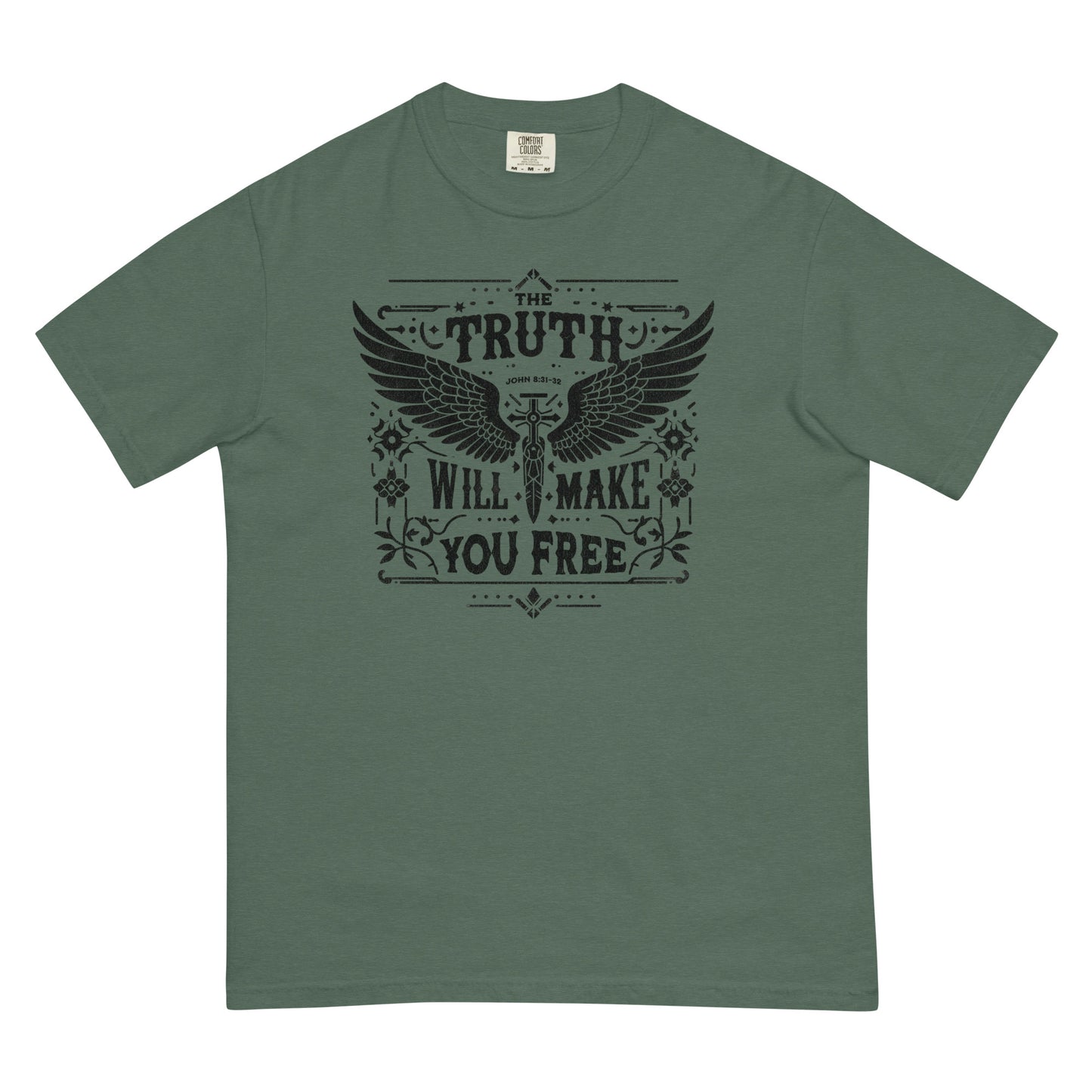 The Truth Will Make You Free John 18:31-32 Women's Christian T-Shirt Kadosh Life