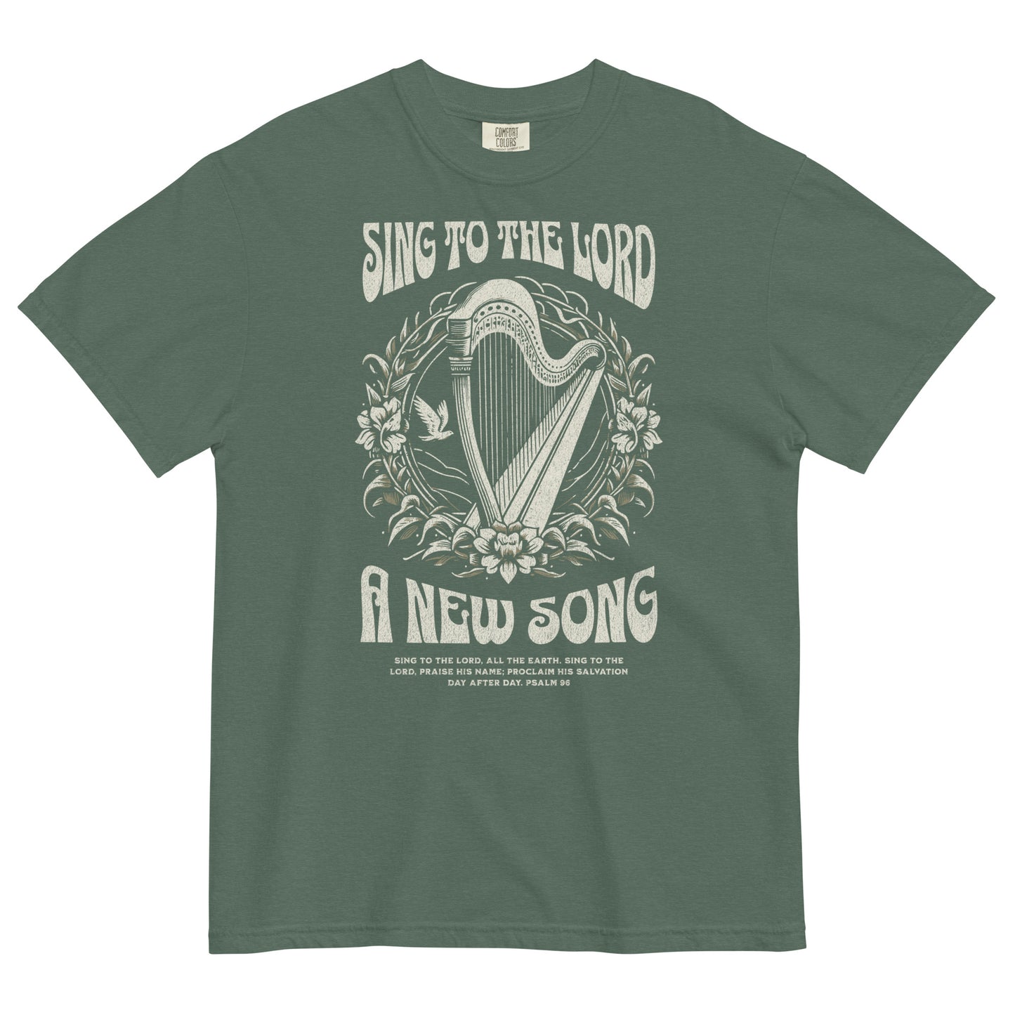 Sing to the Lord a New Song Women's Christian T-Shirt Kadosh Life