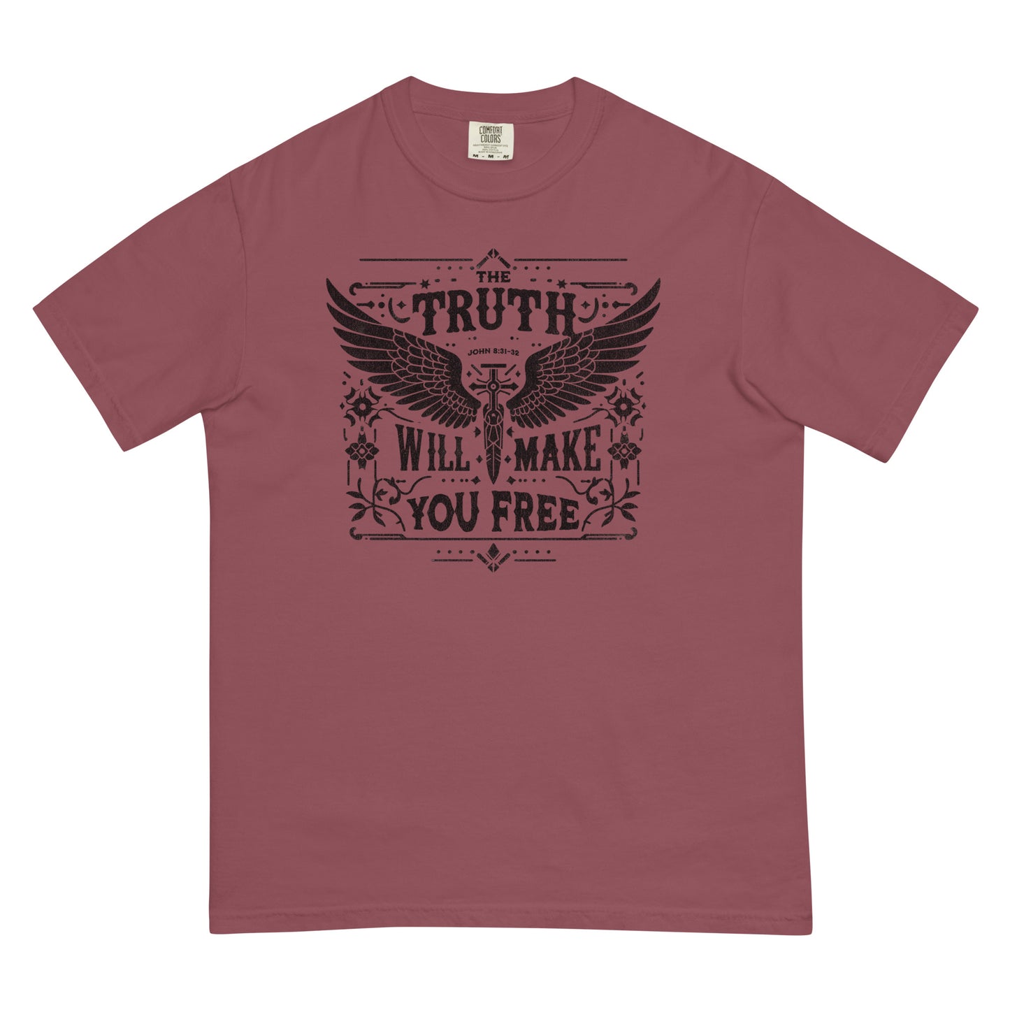 The Truth Will Make You Free John 18:31-32 Women's Christian T-Shirt Kadosh Life