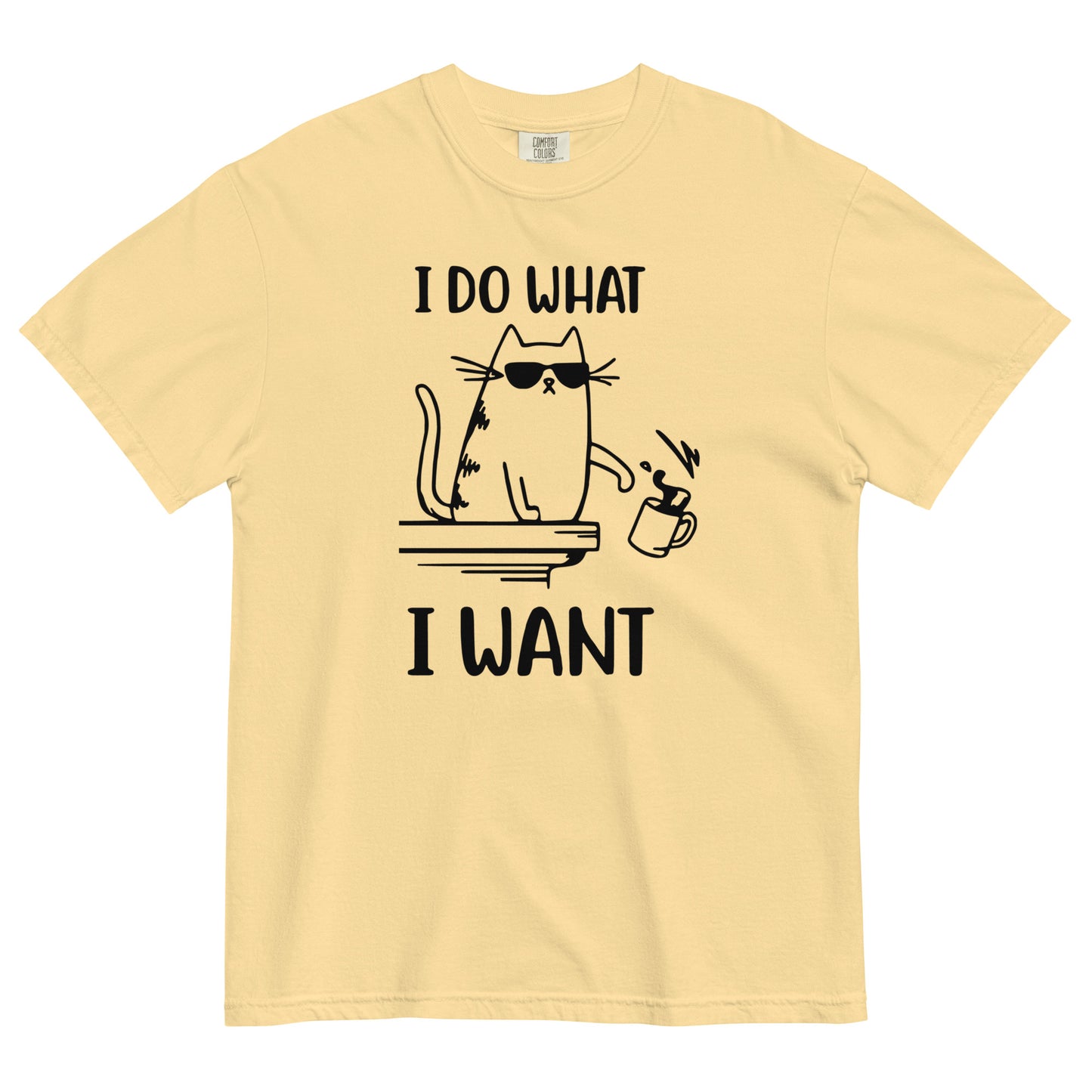 I Do What I Want Cat T-Shirt