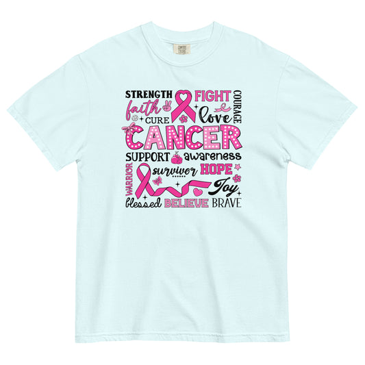 Breast Cancer Awareness and Support T- Shirt Kadosh Life