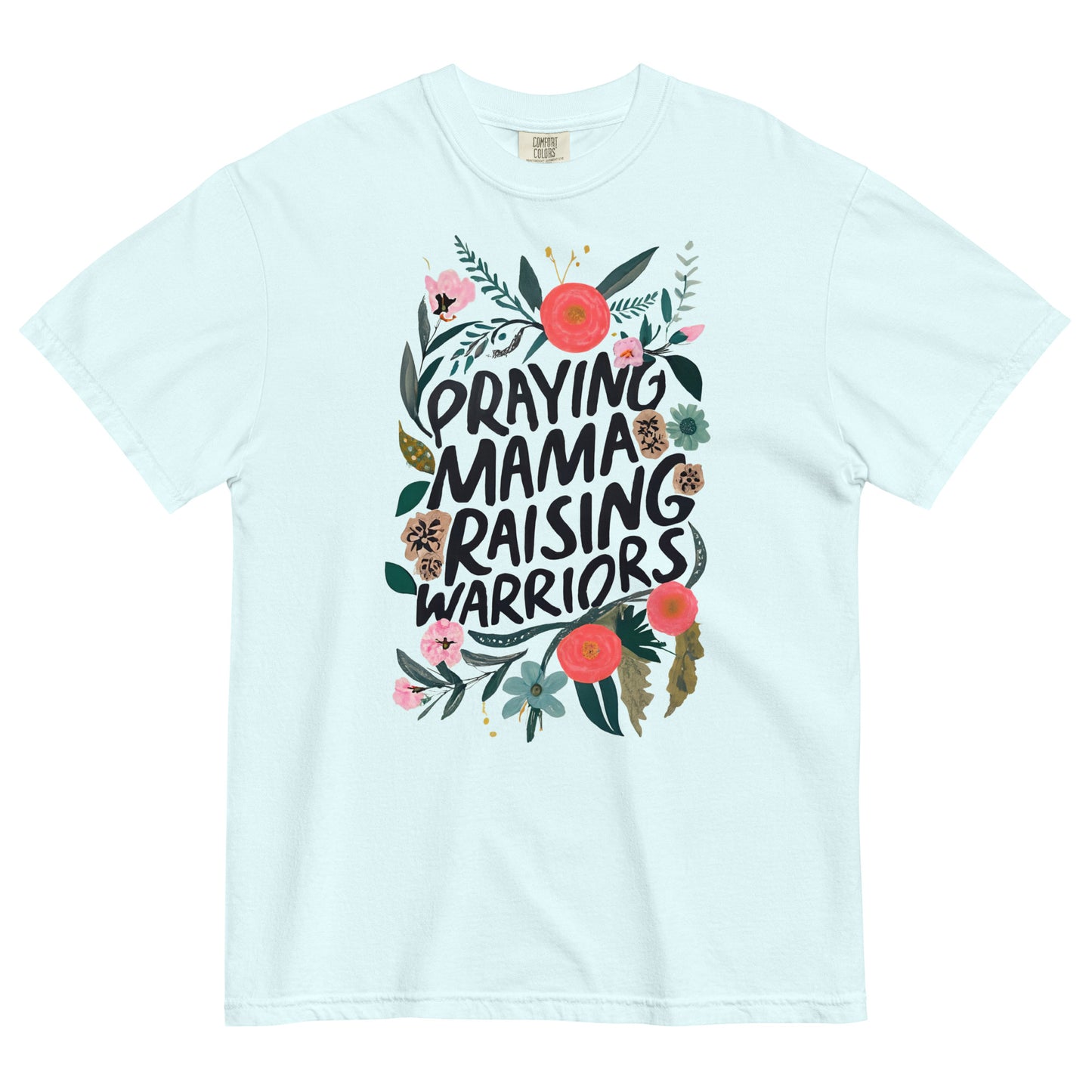 Praying Mama Women's Christian T-Shirt Kadosh Life