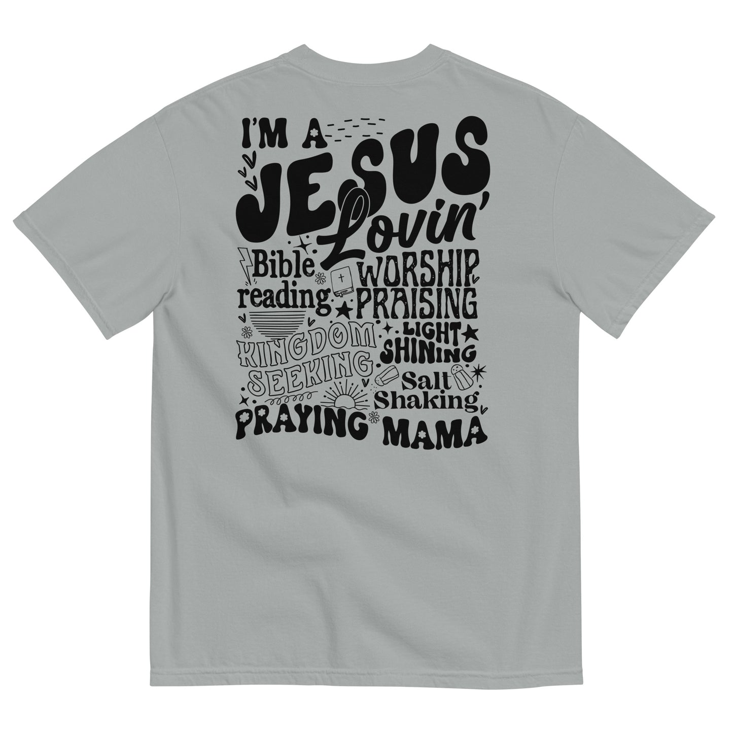 I'm a Jesus Lovin' Praying Mama Women's Christian T-Shirt Kadosh Life