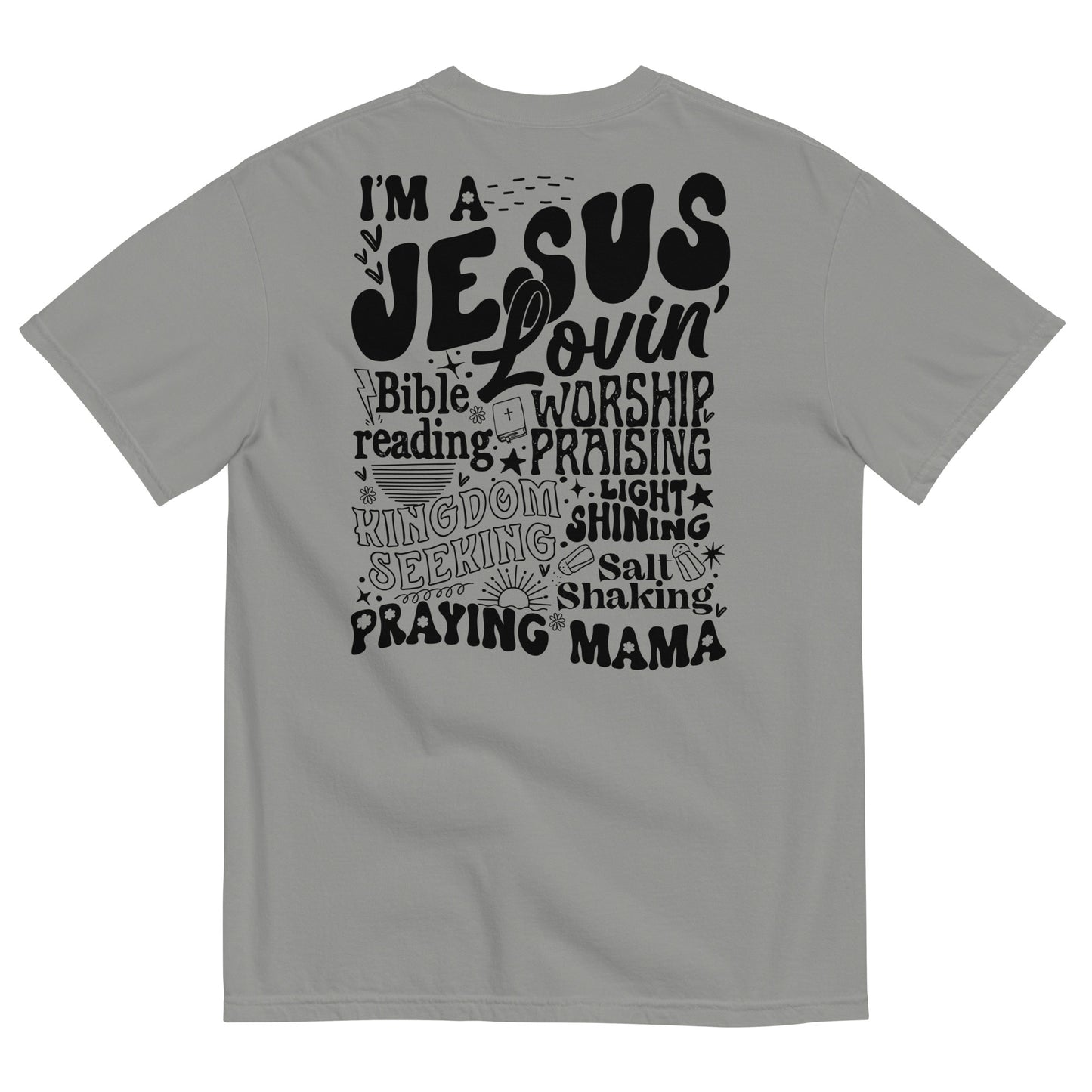 I'm a Jesus Lovin' Praying Mama Women's Christian T-Shirt Kadosh Life