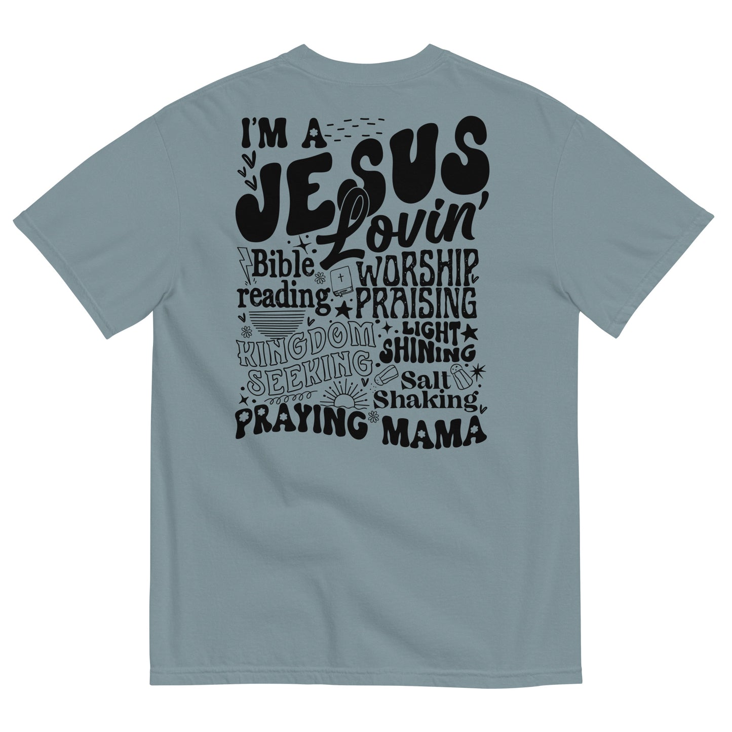 I'm a Jesus Lovin' Praying Mama Women's Christian T-Shirt Kadosh Life