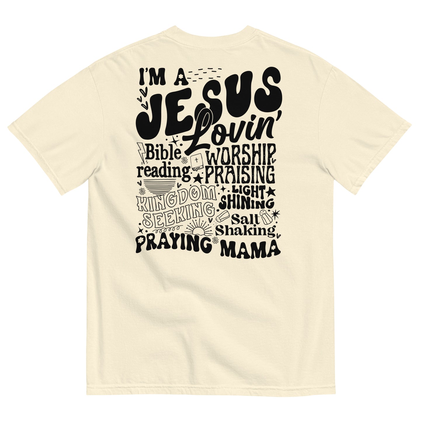 I'm a Jesus Lovin' Praying Mama Women's Christian T-Shirt Kadosh Life