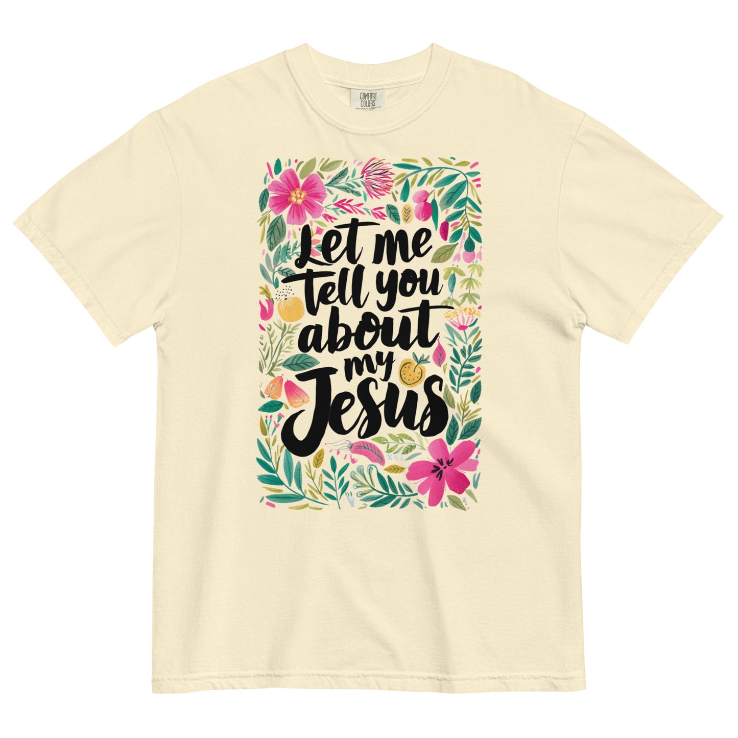 Let Me Tell You About My Jesus Women's Christian T-Shirt Kadosh Life