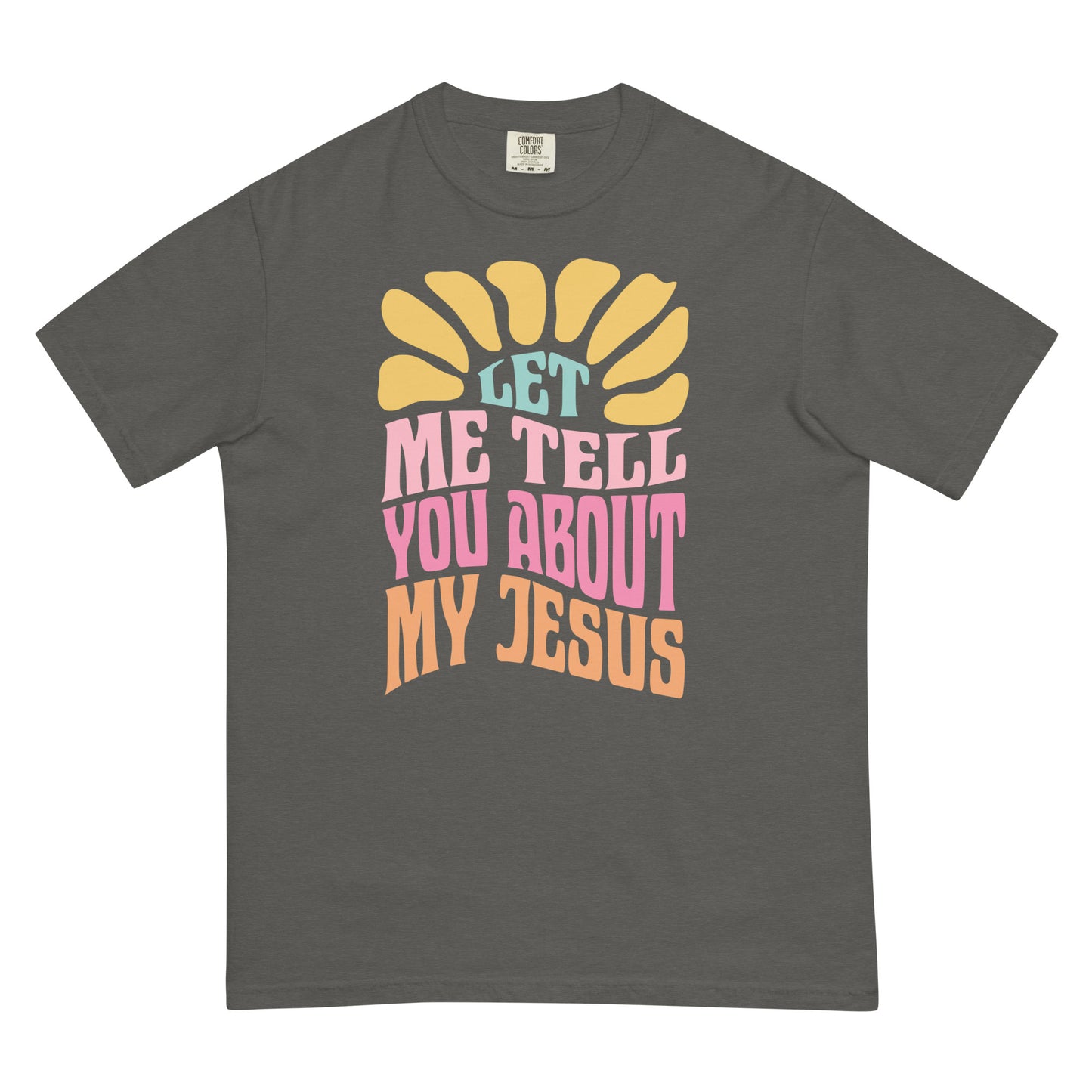 Let Me Tell You About My Jesus Women's Boho Christian T-Shirt Kadosh Life