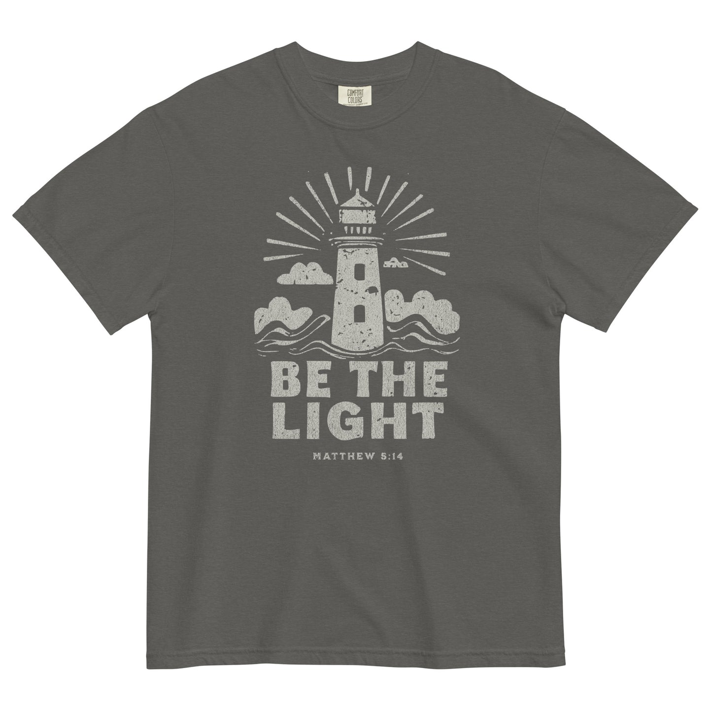 Be The Light Matthew 5:14 Men and Women's Christian T-Shirt Kadosh Life