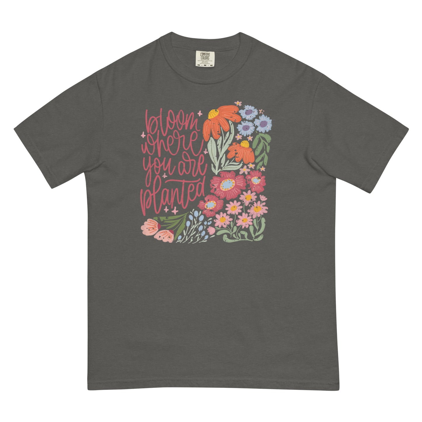 Bloom Where You Are Planted Women's Christian T-Shirt Kadosh Life