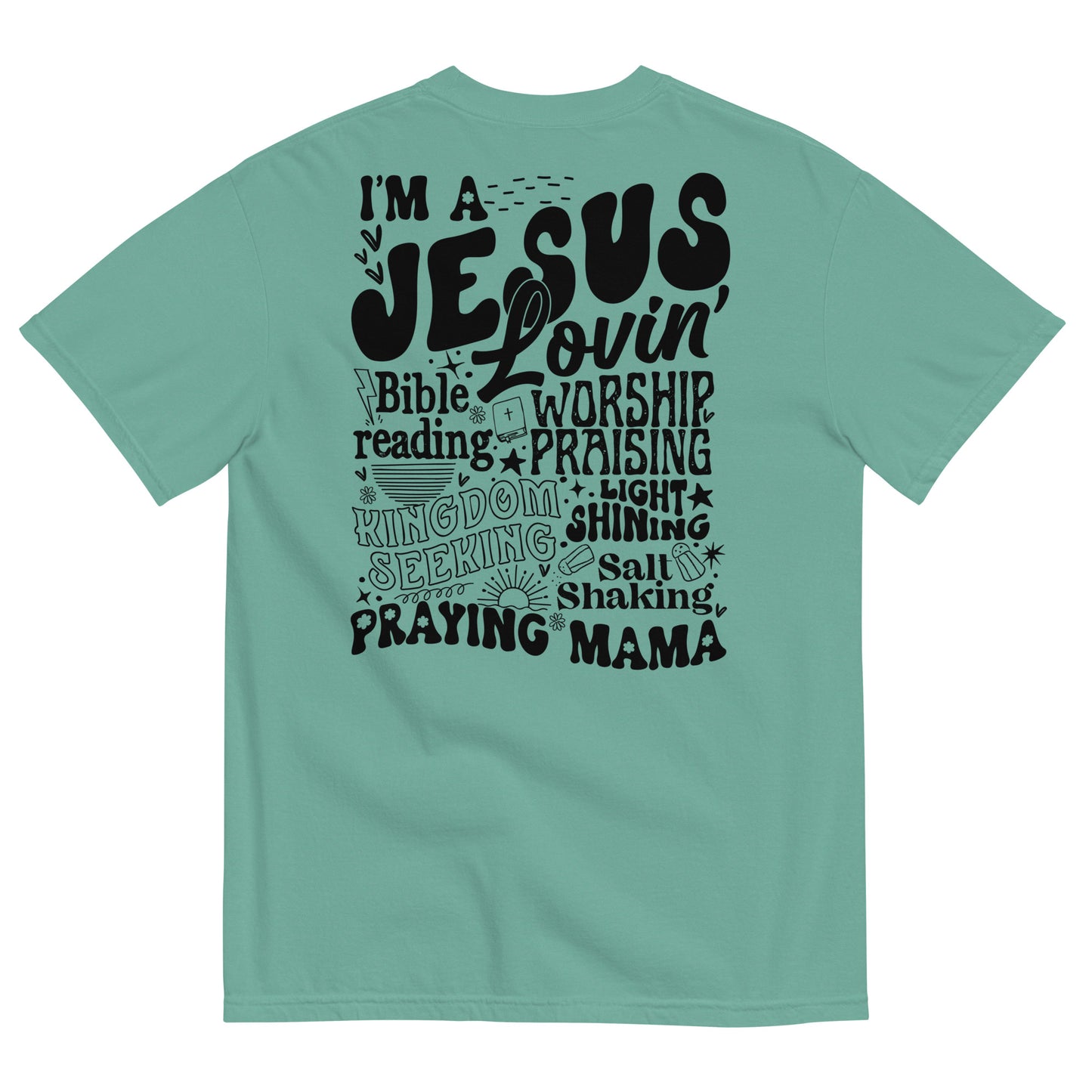 I'm a Jesus Lovin' Praying Mama Women's Christian T-Shirt Kadosh Life