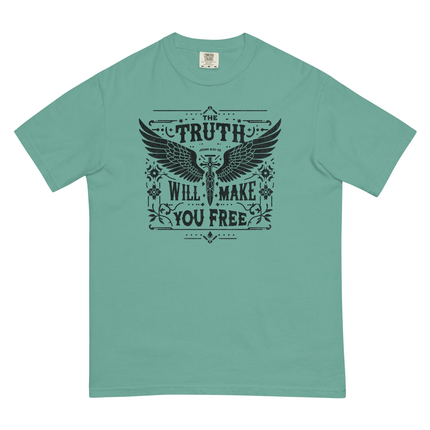 The Truth Will Make You Free John 18:31-32 Women's Christian T-Shirt Kadosh Life