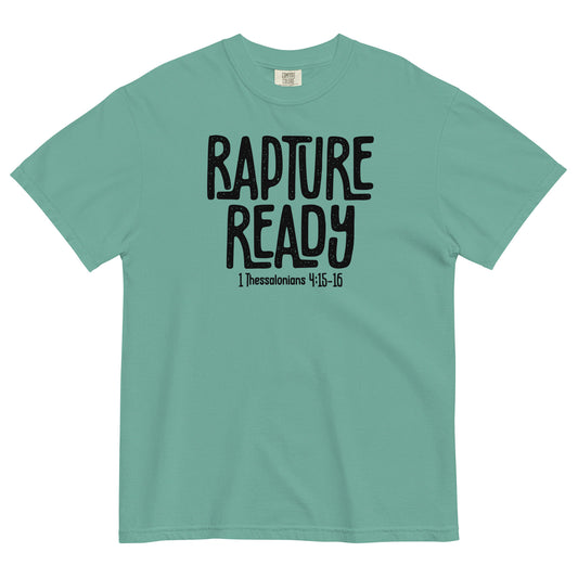 Rapture Ready Men And Women's Christian T-Shirt Kadosh Life