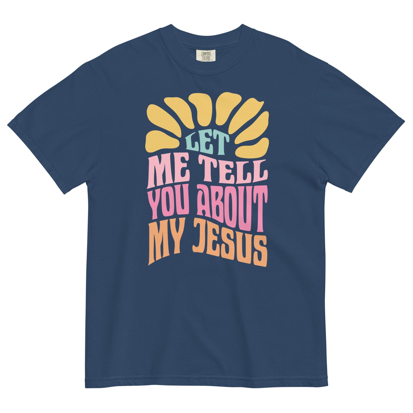 Let Me Tell You About My Jesus Women's Boho Christian T-Shirt Kadosh Life