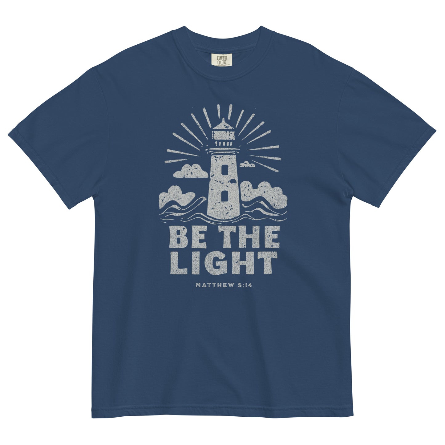 Be The Light Matthew 5:14 Men and Women's Christian T-Shirt Kadosh Life