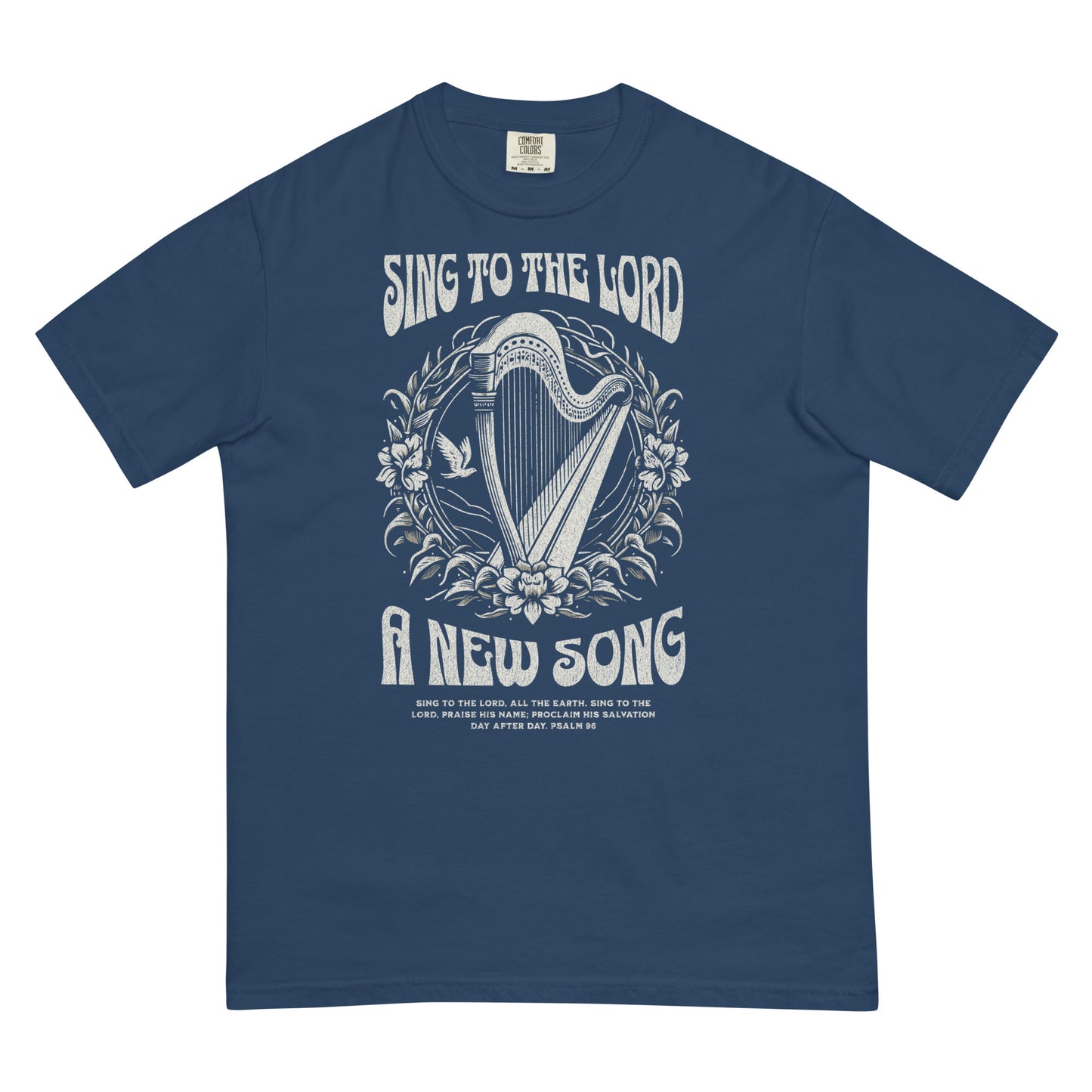 Sing to the Lord a New Song Women's Christian T-Shirt Kadosh Life