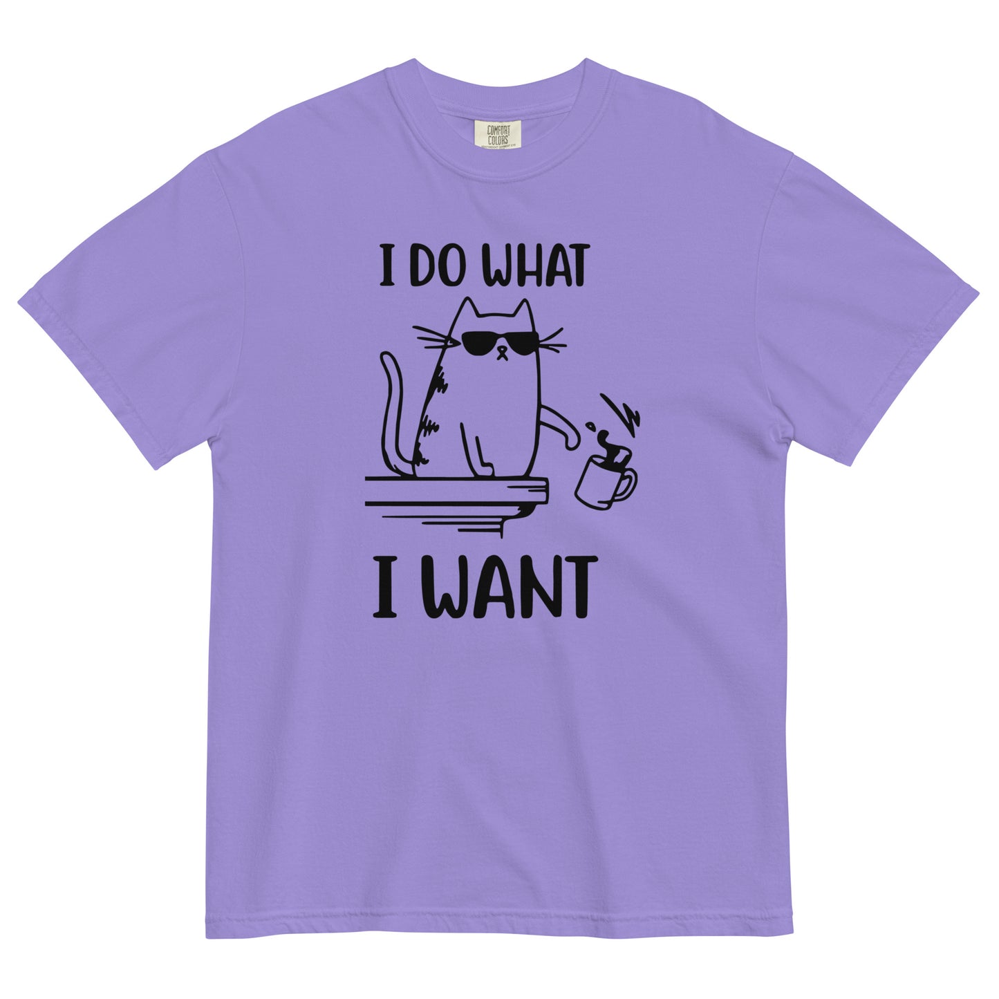 I Do What I Want Cat T-Shirt