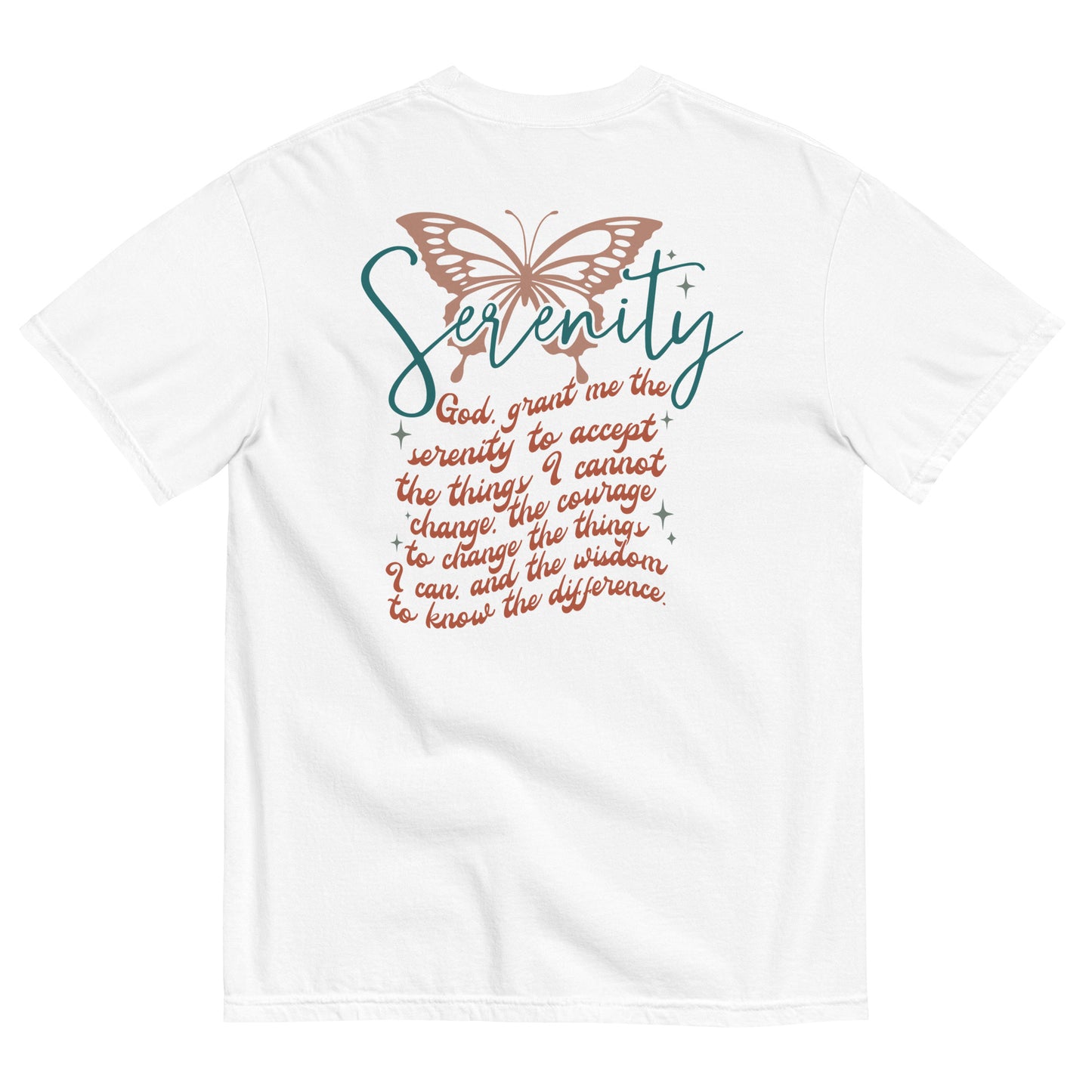 Serenity Prayer Women's Christian T-Shirt Kadosh Life