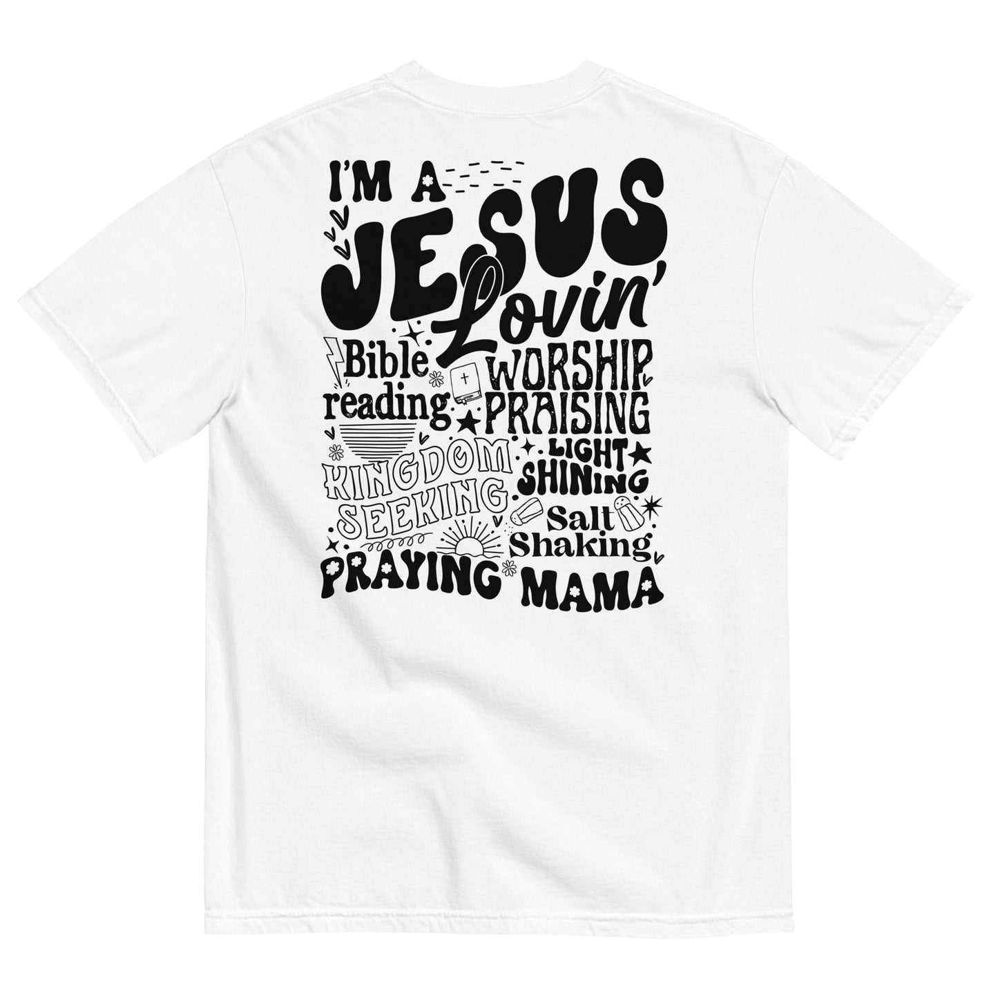 I'm a Jesus Lovin' Praying Mama Women's Christian T-Shirt Kadosh Life