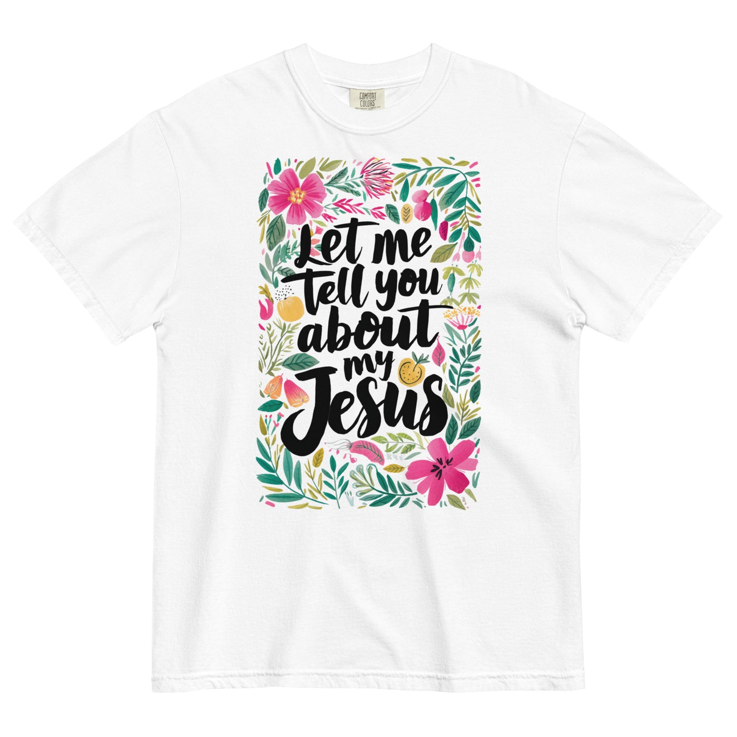 Let Me Tell You About My Jesus Women's Christian T-Shirt Kadosh Life