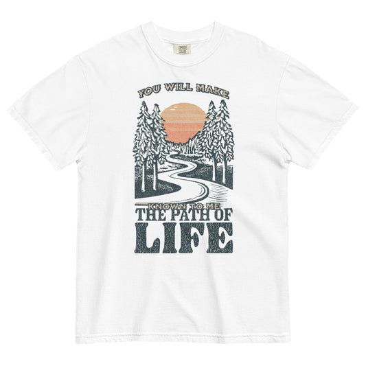 Path Of Life Men and Women's Christian T-Shirts Kadosh Life