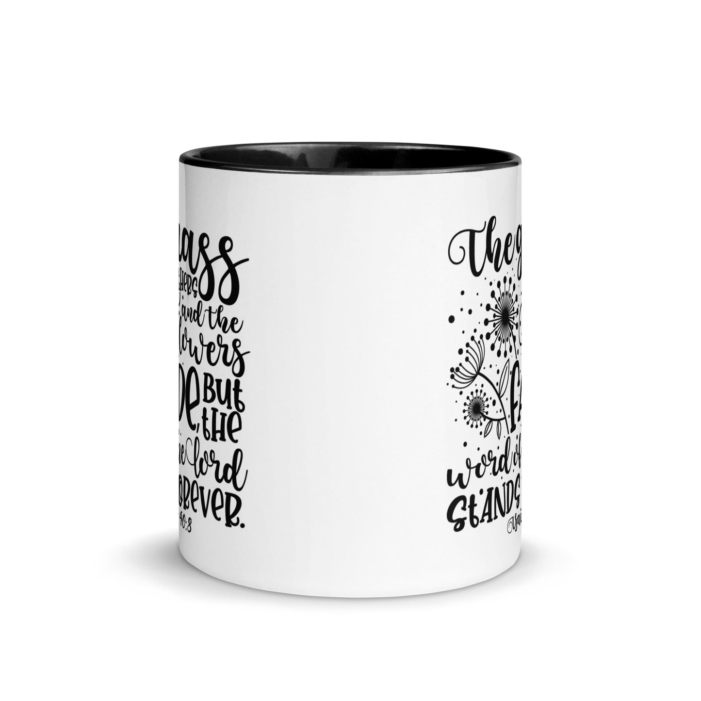 The Word of the Lord Stands Forever Bible Verse Christian Coffee Mug Kadosh Life